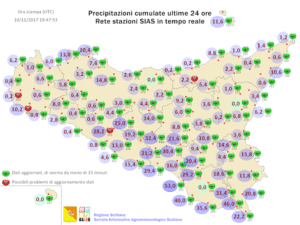 Sicilia, freddo artico e diffuso maltempo martedì