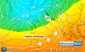 Sicilia, richiamo mite in uscita: freddo e piogge guadagnano strada. Weekend invernale