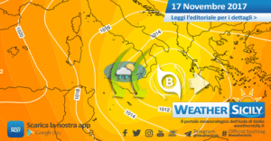 Sicilia, variabilità sabato. Infiltrazioni artiche tra domenica e lunedì