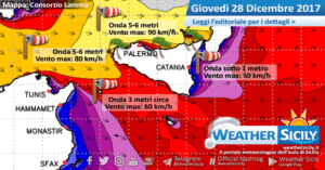 Sicilia, burrasca di Ponente in arrivo giovedì: le condizioni meteo-marine per le prossime 24 ore