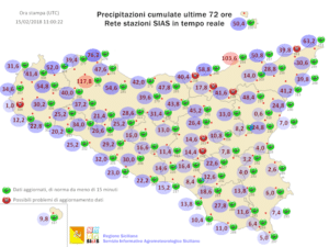 Weather Sicily, raggiunta una performance previsionale del 93% sugli accumuli nevosi previsti