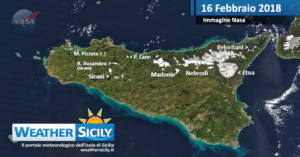 Sicilia, tornano le piogge da domenica (localmente persistenti). Neve a quote più elevate