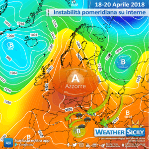 Alta pressione in rinforzo: ultimi disturbi pomeridiani ma la primavera è pronta a decollare anche in Sicilia.