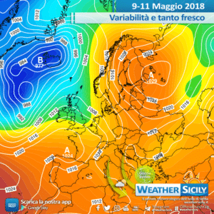 Sicilia: weekend più stabile ma dalla prossima settimana è atteso un nuovo calo delle temperature.