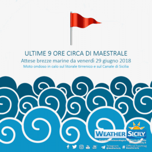 Sicilia: l'estate riprende il controllo. Temperature in linea con la media stagionale.