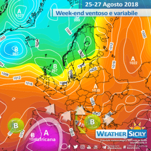 Sicilia, clou della fase instabile: 36 ore circa da attenzionare!