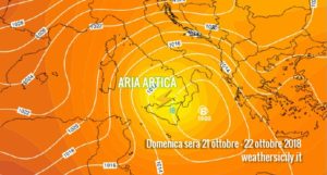 Sicilia: domenica variabile. Nuova fase di maltempo da lunedì con temperature in forte calo.