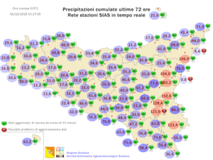 Sicilia: situazione in miglioramento nel weekend ma persisterà qualche locale disturbo.