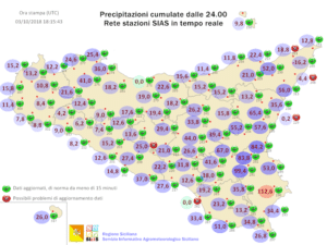 Sicilia: situazione in miglioramento nel weekend ma persisterà qualche locale disturbo.