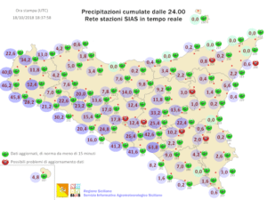 Sicilia, maltempo in accentuazione: fase clou giovedì. Attesi fenomeni localmente intensi!