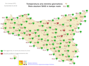 Sicilia: la festa di Ognissanti a rischio nubifragi. Forti venti di Scirocco tra la notte e il mattino.