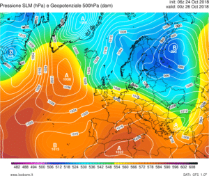Sicilia: l'alta pressione instaurerà una pausa ma dal weekend potrebbe arrivare un burrascoso Scirocco!