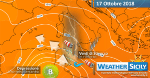 Sicilia, vortice afro mediterraneo in avvicinamento: si apre una nuova fase di maltempo!