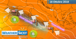 Sicilia, maltempo in accentuazione: fase clou giovedì. Attesi fenomeni localmente intensi!