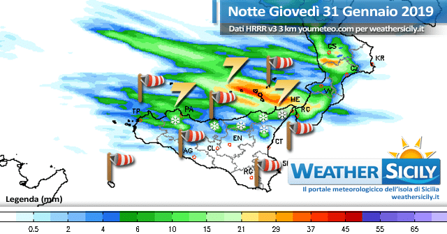 Sicilia: richiamo mite in arrivo con punte di 20 gradi ma sabato avanza nuovamente il freddo.