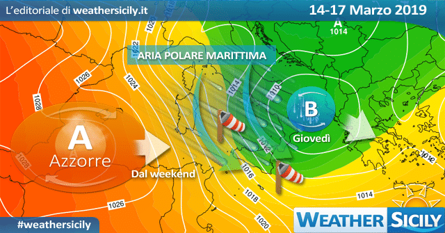 Sicilia: dalla primavera all'inverno in 6 ore. Sarà un martedì burrascoso.