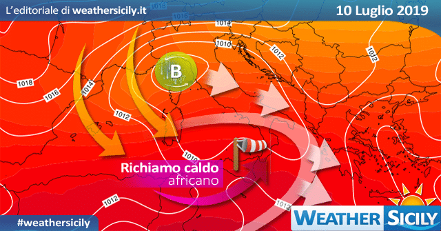 Sicilia: da domenica si apre una duratura fase fresca e instabile.