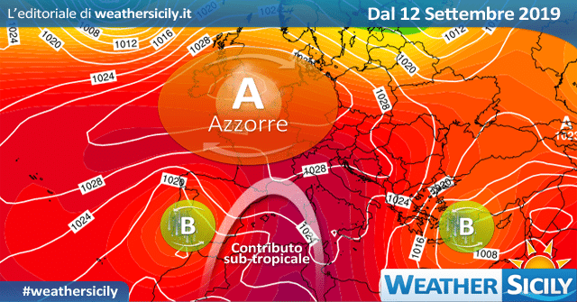 Sicilia, ultime ore di caldo: sta per arrivare il Maestrale!