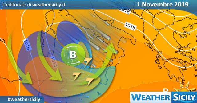 Meteo Sicilia: imminente peggioramento in arrivo da ovest!