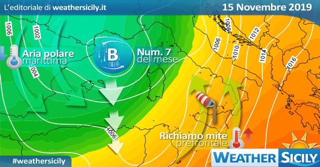 Meteo Sicilia: Temperature in aumento.