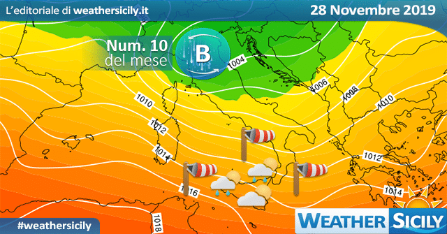 Sicilia: weekend variabile. Scirocco da domenica.