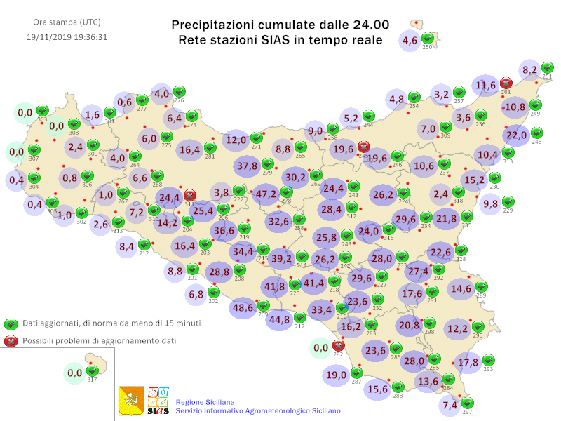 Variabilità in Sicilia, ma è pronta la nona perturbazione atlantica del mese.