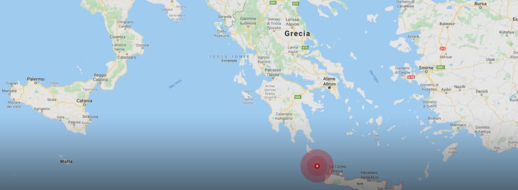 Terremoto 6.0 a Creta: scossa avvertita anche in Sicilia!