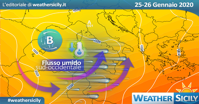 Sicilia: domenica arriva la tanto attesa pioggia!