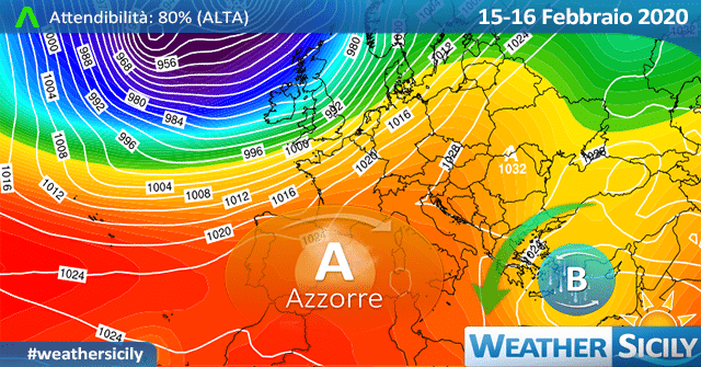 Sicilia: weekend stabile ma fresco. Prosegue l'anomalo inverno.