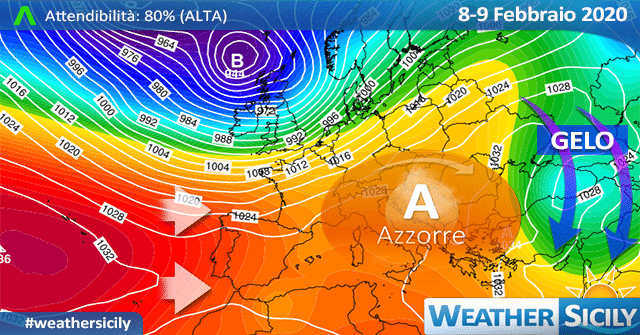 Tendenza meteo Sicilia: possibili cambiamenti da metà mese?