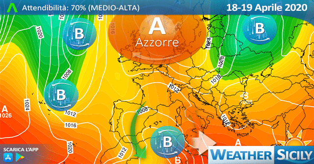 Sicilia, weekend mite ma con nubi in aumento da domenica.