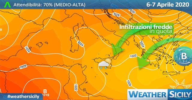 Sicilia: ancora variabilità e locali piogge. Primavera pronta al decollo!