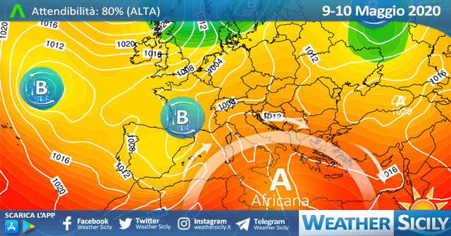 Sicilia, mercoledì clou del caldo: attese punte di +30°C