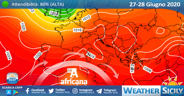 Sicilia, weekend estivo: caldo in aumento e tanto sole.