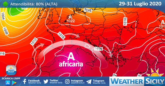 Sicilia, al via una settimana bollente: fino a 40 gradi entro venerdì!