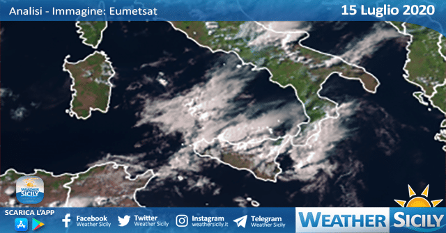 Sicilia: ancora rischio temporali venerdì. Anche in prossimità di Palermo.