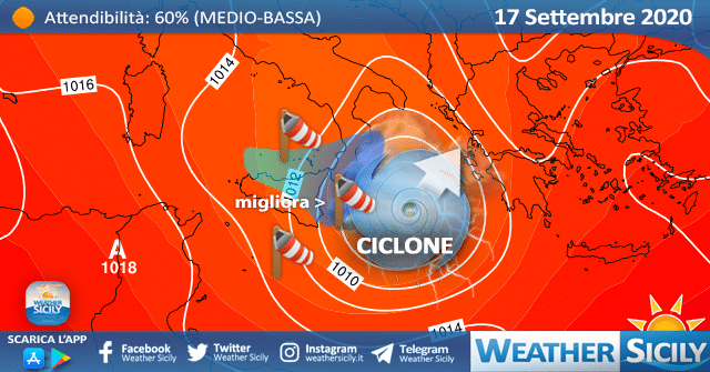 Sicilia, il ciclone mediterraneo si allontana: adesso punta la Grecia.