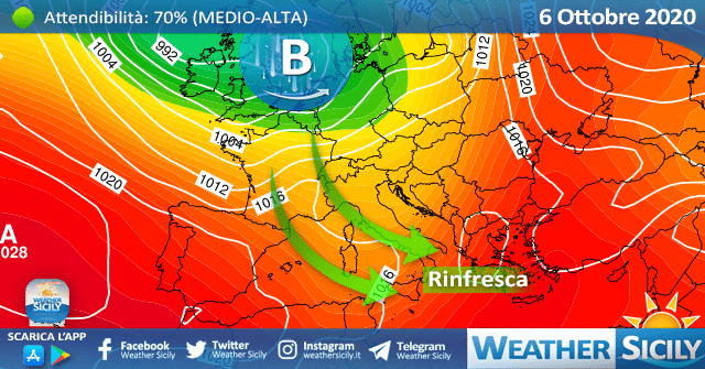 Sicilia: raggiunti 38 gradi a Palermo. Entro stasera 15 gradi in meno.