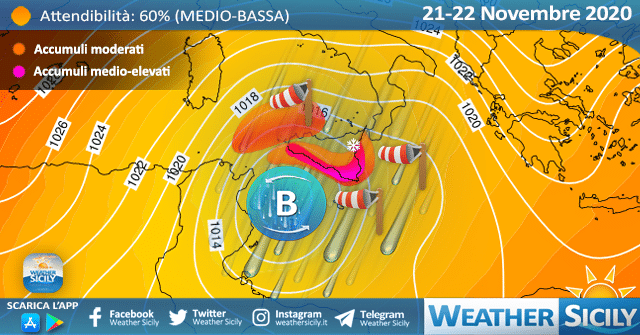 Sicilia: peggiora venerdì, in attesa di una severa fase di maltempo!