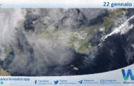 Sicilia: immagine satellitare Nasa di venerdì 22 gennaio 2021