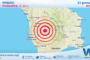 Sicilia: immagine satellitare Nasa di lunedì 25 gennaio 2021