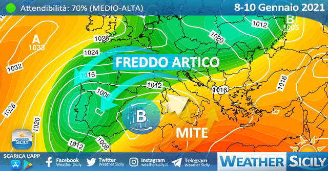 Sicilia: è in arrivo un weekend mite, con locali punte di 25 gradi.