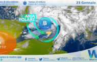 Sicilia: imminente peggioramento meteo dalla notte! Calo termico alle porte.