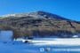 Sicilia, splende il sole: dal satellite appare la neve caduta in montagna.