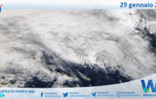 Sicilia: immagine satellitare Nasa di venerdì 29 gennaio 2021