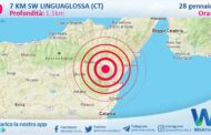 Sicilia: scossa di terremoto magnitudo 2.9 nei pressi di Linguaglossa (CT)