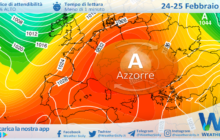 Sicilia, duraturo blocco anticiclonico: l'inverno si spegne.