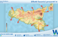Sicilia, meteo didattica: l'effetto favonico.
