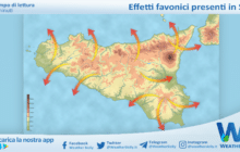 Sicilia, meteo didattica: l'effetto favonico.