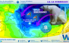 Sicilia: S. Valentino porterà il GELO e la NEVE fin sulle COSTE, ma non ovunque!